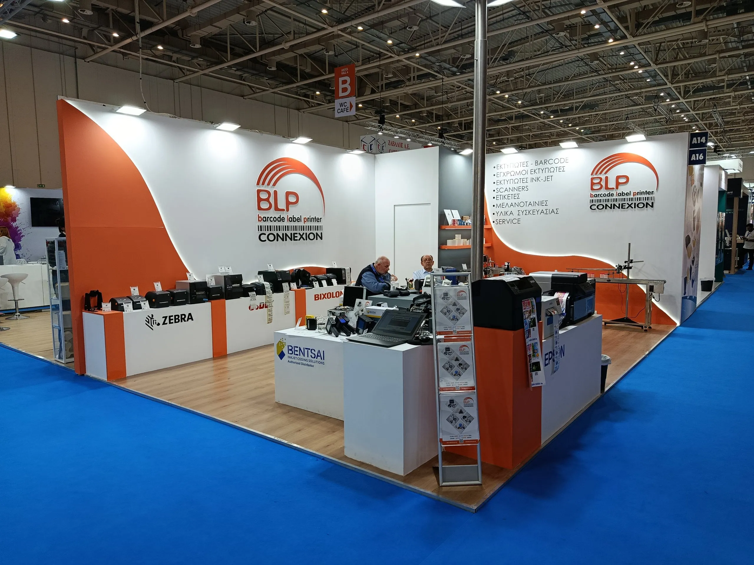 BLP Connexion exhibition stand