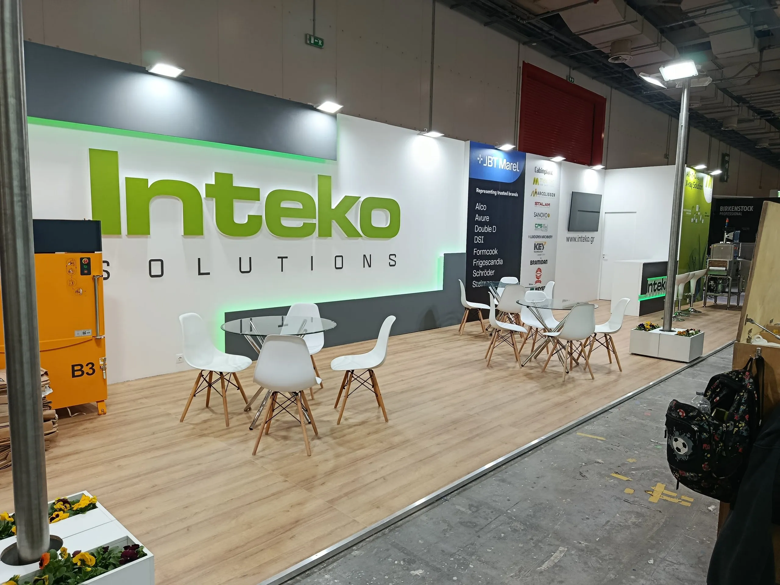 Inteko exhibition stand