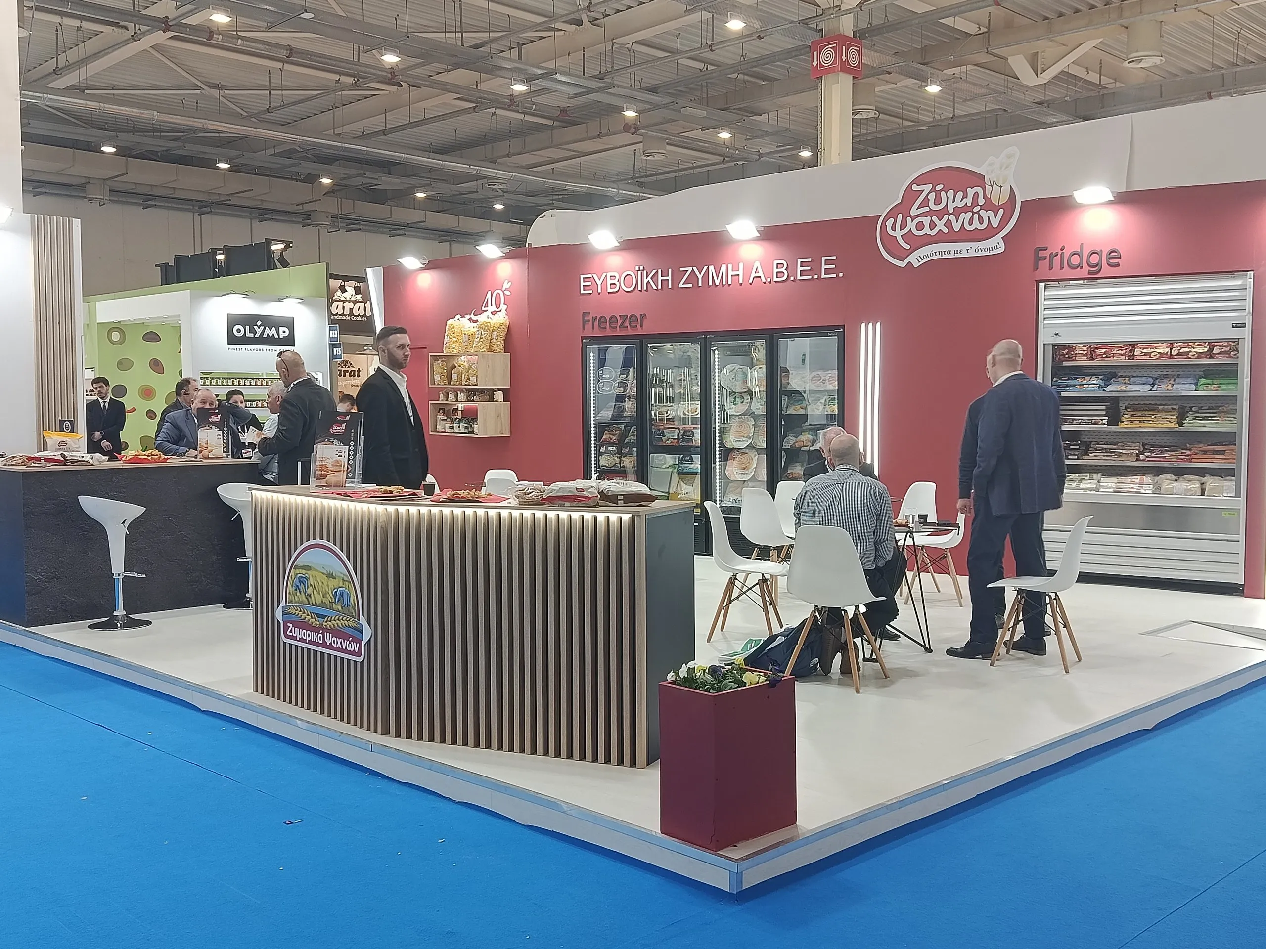 Zymi exhibition stand